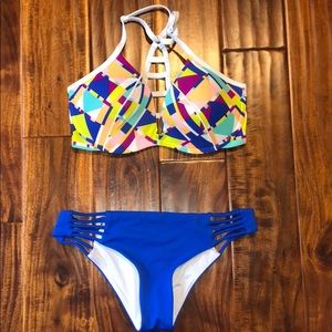 geometric bikini